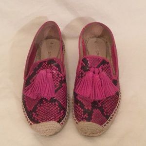Via Spiga snakeskin espadrilles
